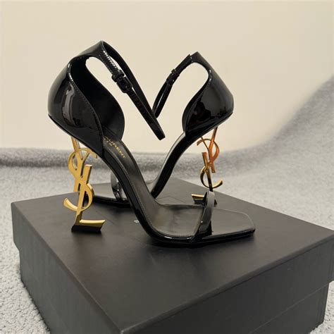 yves saint laurent sandales talons|ysl jaspe sandals.